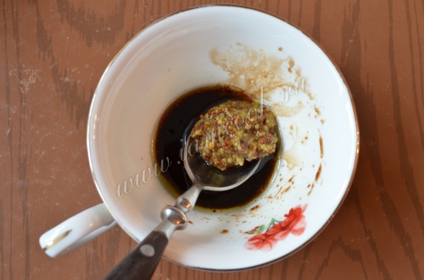 Зернистая горчица