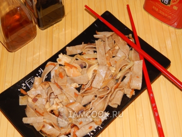 Рецепт лапши по-китайски