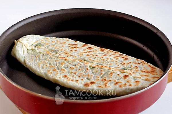 Пожарить лепешку