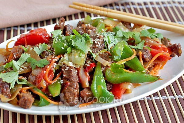 Рецепт мяса по-тайски