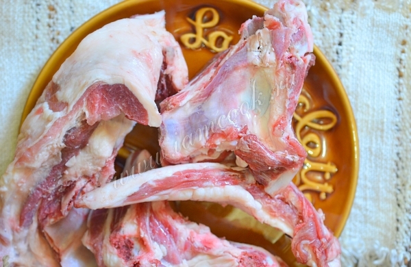 Баранина на кости