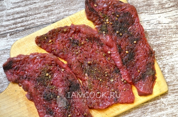 Мясо с перцами