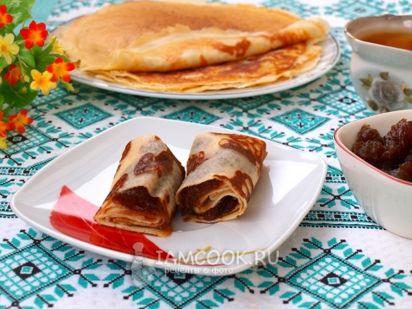 Рецепт блинов без яиц на кефире