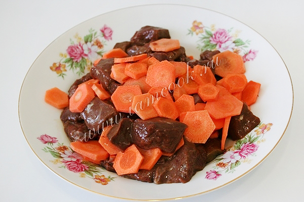 Морковь и печень