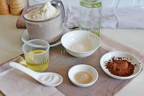 Ингредиенты для хлеба-тоста