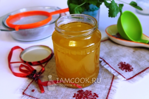 Готовый топленый гусиный жир