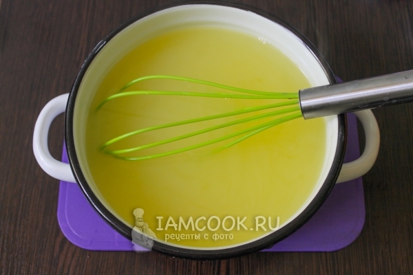 Рецепт цитрусового киселя