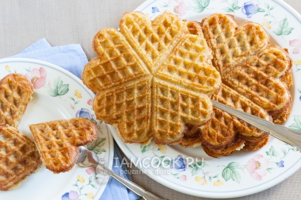 Фото картофельных вафель