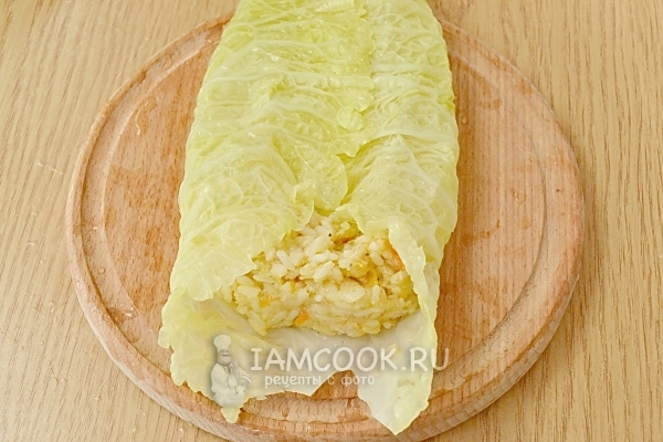 Завернуть лист с боков