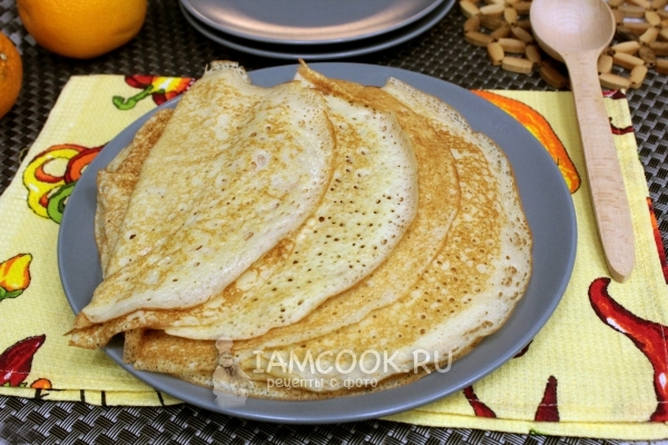 Фото блинов на дрожжах