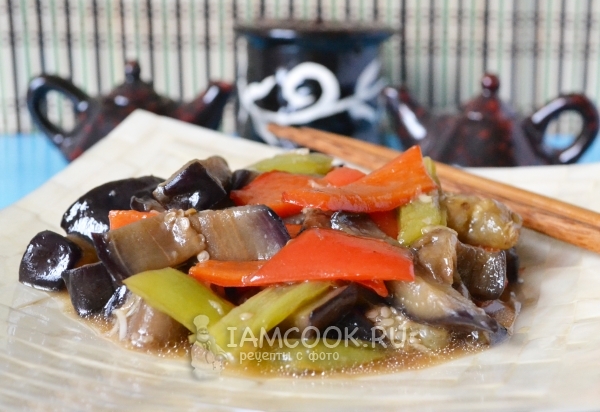 Рецепт баклажанов в кисло-сладком соусе (китайская кухня)