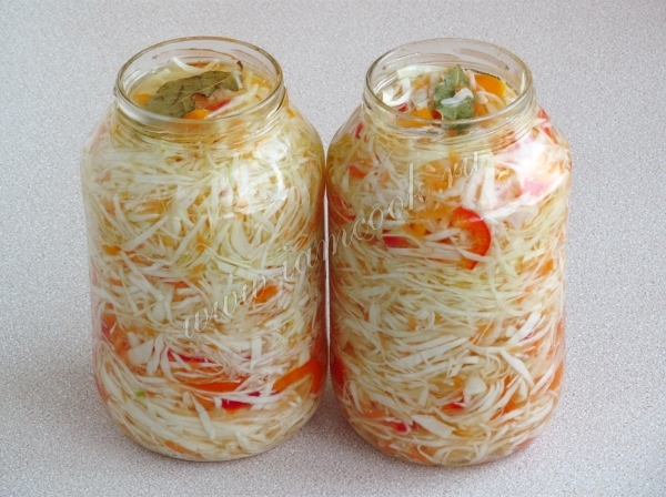 быстрое маринование капусты