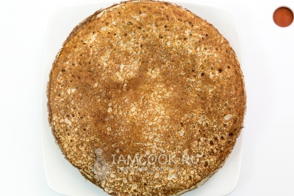 Рецепт тонких блинов на молоке (с дырочками)