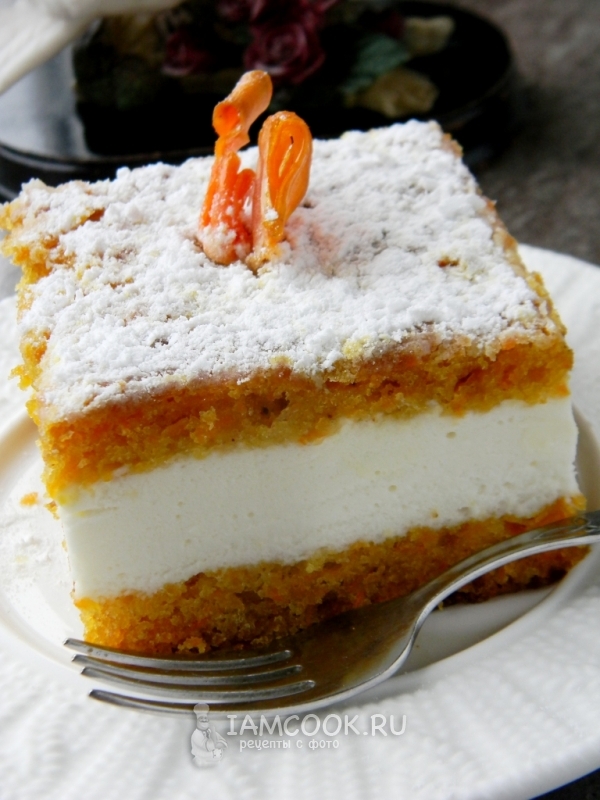 Рецепт пирожного «Любовь-морковь»