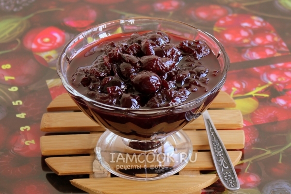 Фото варенья из замороженной вишни в хлебопечке