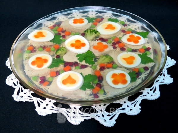 Фото заливного из свинины