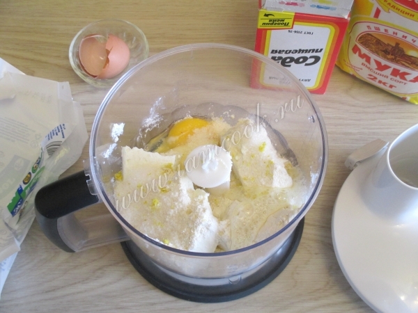 Сахар с творогом