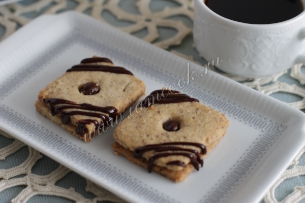 Рецепт печенья Квадратики