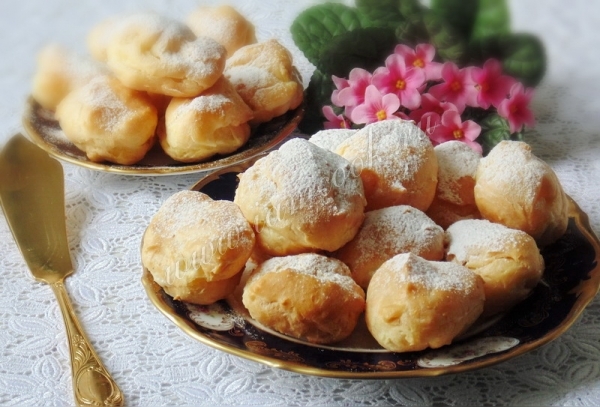 Рецепт эклеров с заварным кремом