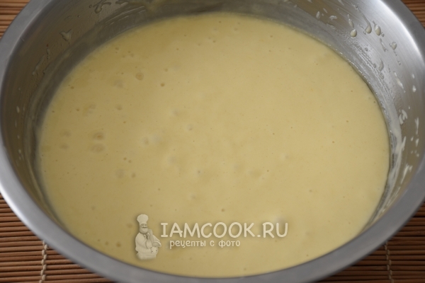 Размешать тесто