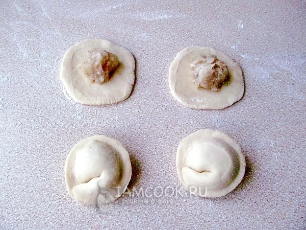 Сформировать пельмени