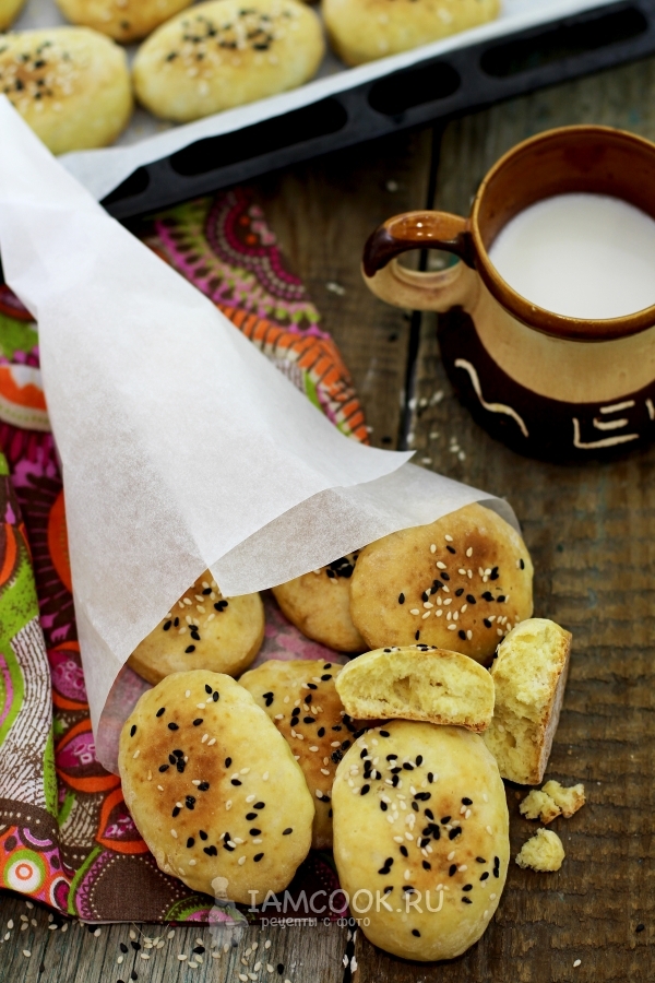 Рецепт пышек на сметане в духовке