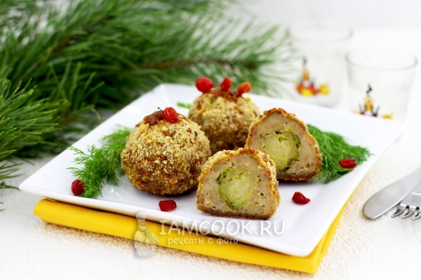 Фото котлет с брюссельской капустой