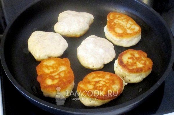 Обжарка оладьев