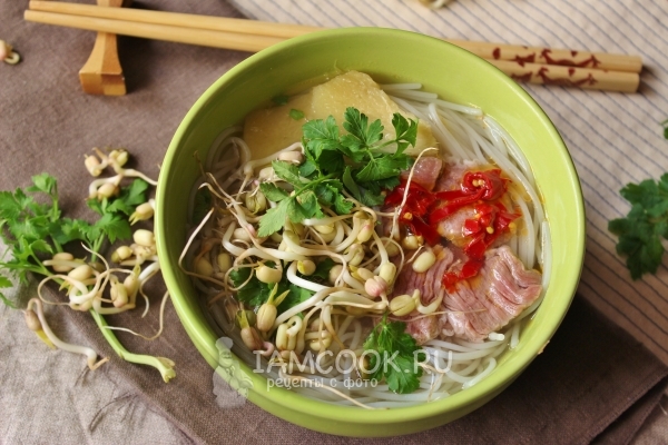 Рецепт супа Фо Бо