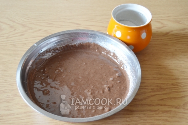 Размешать тесто