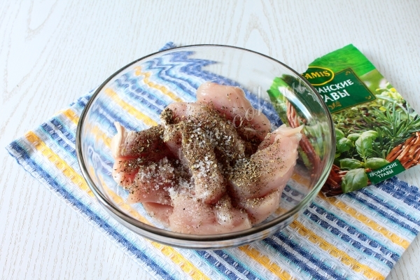 Курица со специями