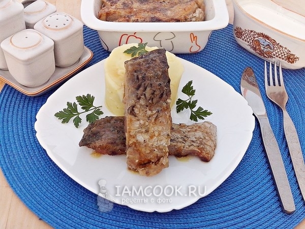 Рецепт сазана, запеченного в маринаде