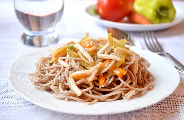 Соба с кальмарами