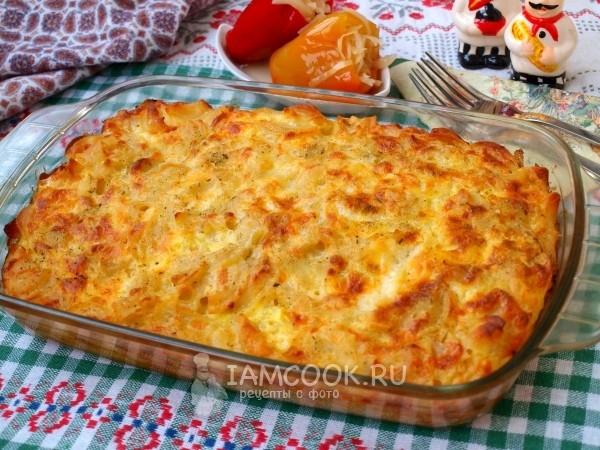 Фото макарон, запечённых с сыром в духовке