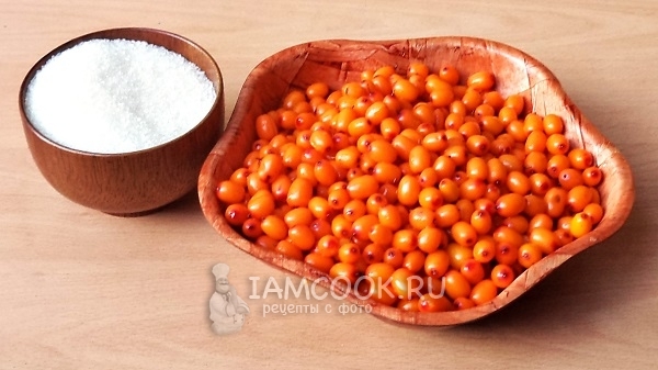 Ингредиенты для сока из облепихи на зиму