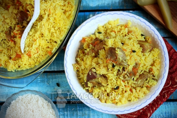 Фото плова в духовке
