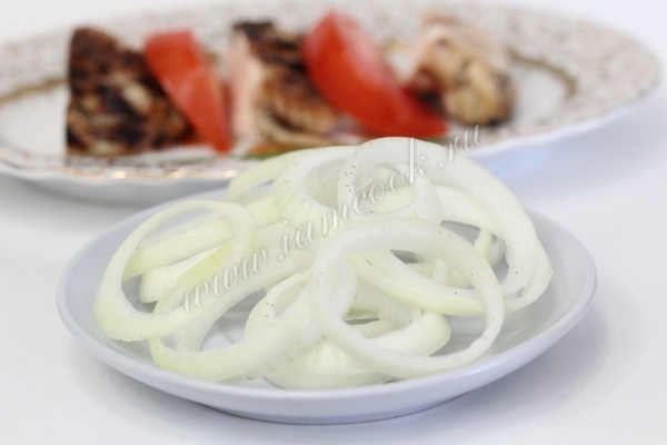  Рецепт маринованного лука для шашлыка