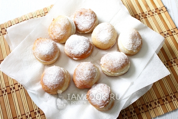 Рецепт пончиков со сгущенкой