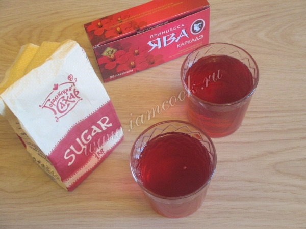 Заваренный каркаде