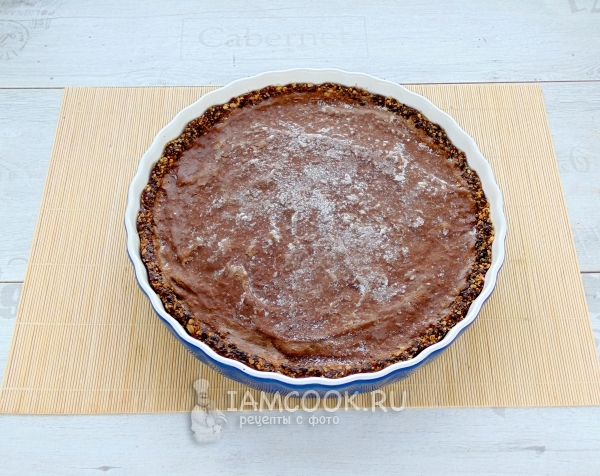 Тарт перед заморозкой