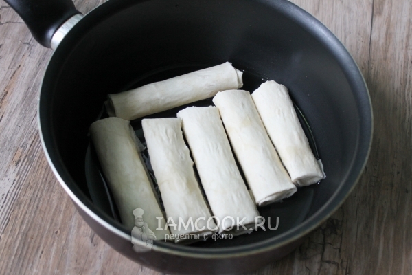 Пожарить рулетики