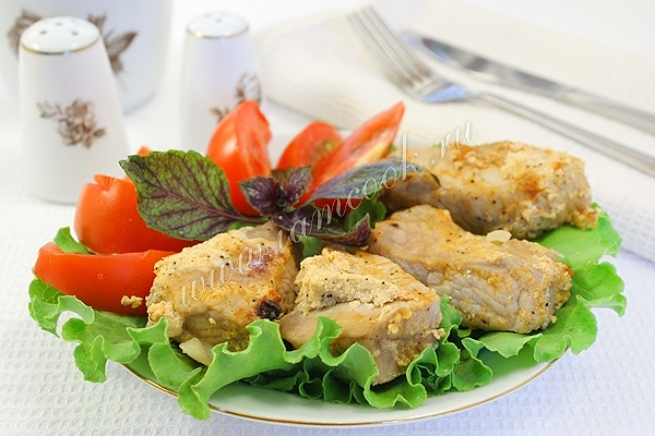 Рецепт тушения мяса в мультиварке