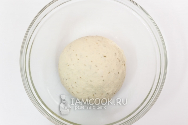 Тесто для хлеба с розмарином