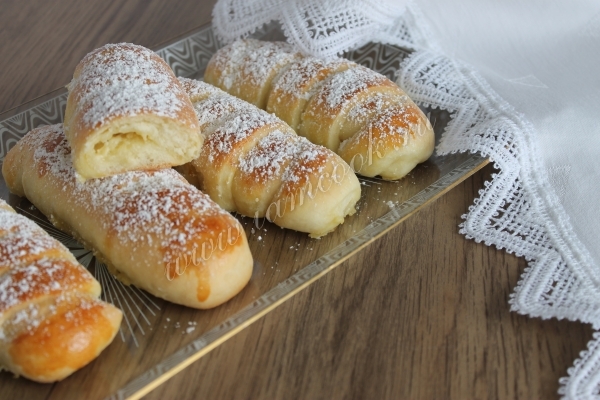 Французские булочки «Крем де-паризьен»