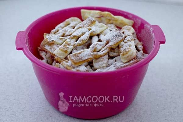 Рецепт вергунов на молоке