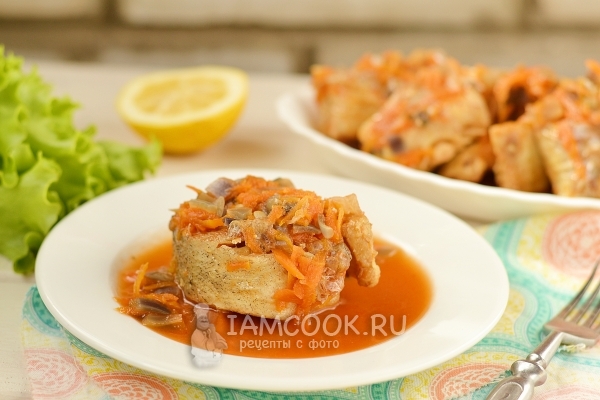 Фото рыбы под маринадом в мультиварке