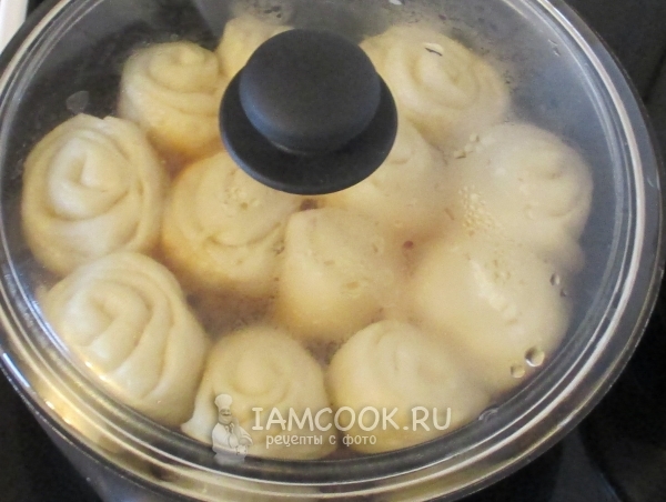 Накрыть сковородку крышкой