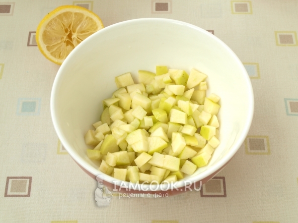 Порезать яблоко