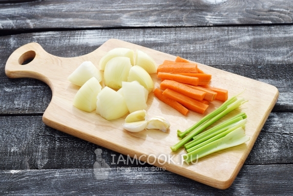 Порезать овощи