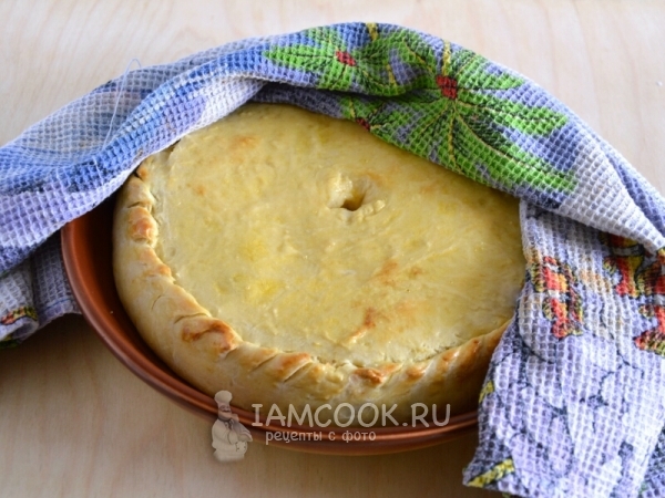 Рецепт пирога на кефире с капустой